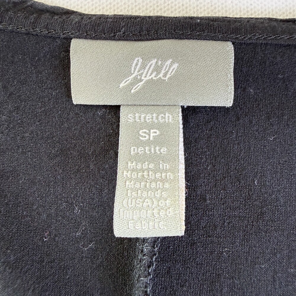 J. Jill Short Sleeve Jersey Knit Dress Sz S Petite Capsule Wardrobe Fit & Flare - Picture 9 of 12